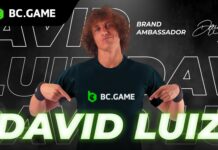 David Luiz agora é o embaixador da BC.GAME