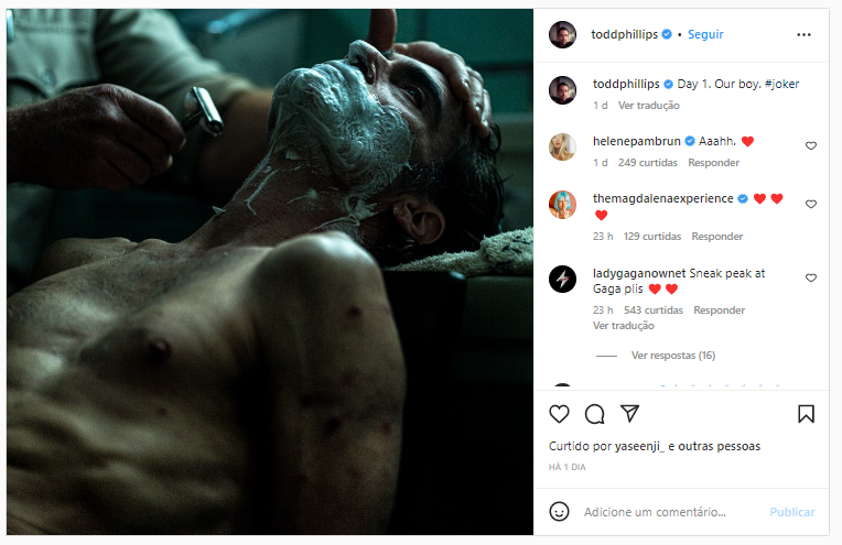 'Coringa 2': publicado imagem de Joaquin Phoenix na sequência