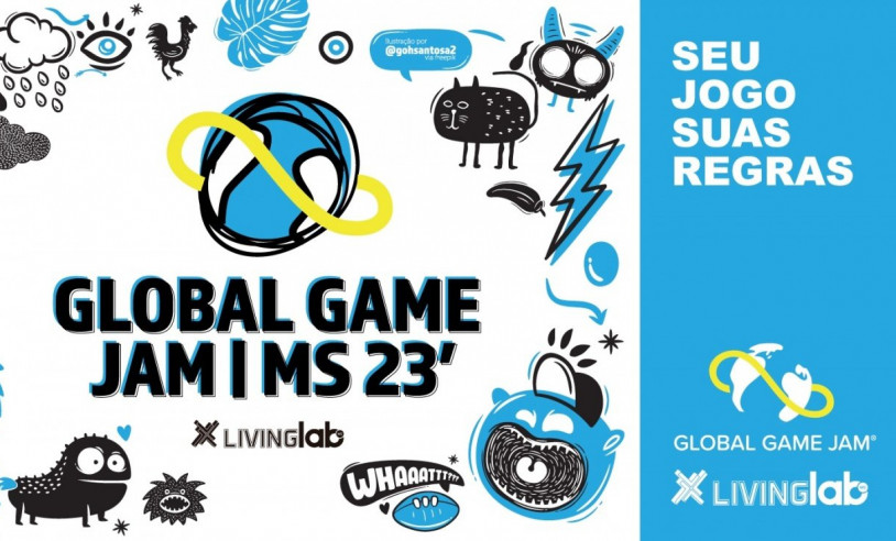 Evento Global Game Jam acontece em Campo Grande no Living Lab Evento Global Game Jam acontece em Campo Grande no Living Lab