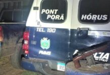Em abordagem policial, homem é flagrado com submetralhadora e maconha