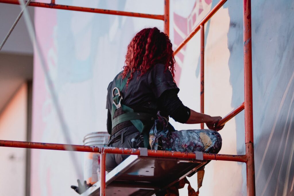 Ponta Porã ganha mural-arte de 166m para IFMS e quem passar em BR apreciar