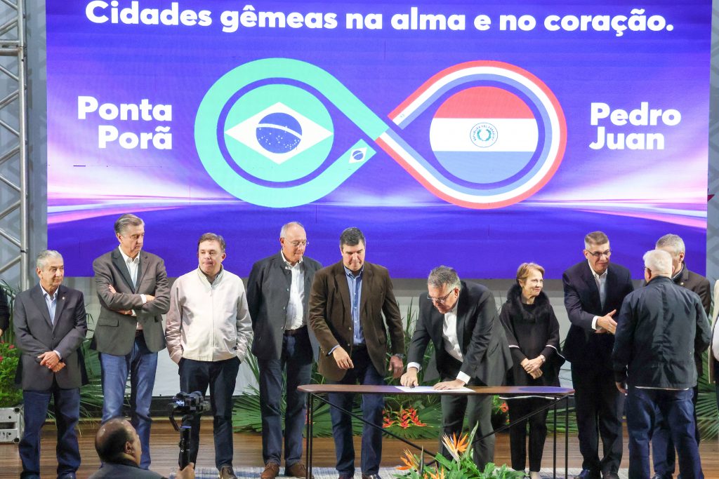 Fronteira do Futuro: Governo MS garante recurso de contrapartida a financiar obra emblemática Fronteira do Futuro: Governo MS garante recurso de contrapartida a financiar obra emblemática