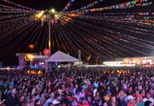 Arraial de Santo Antônio finaliza com procissão, missa campal e grupos de canto