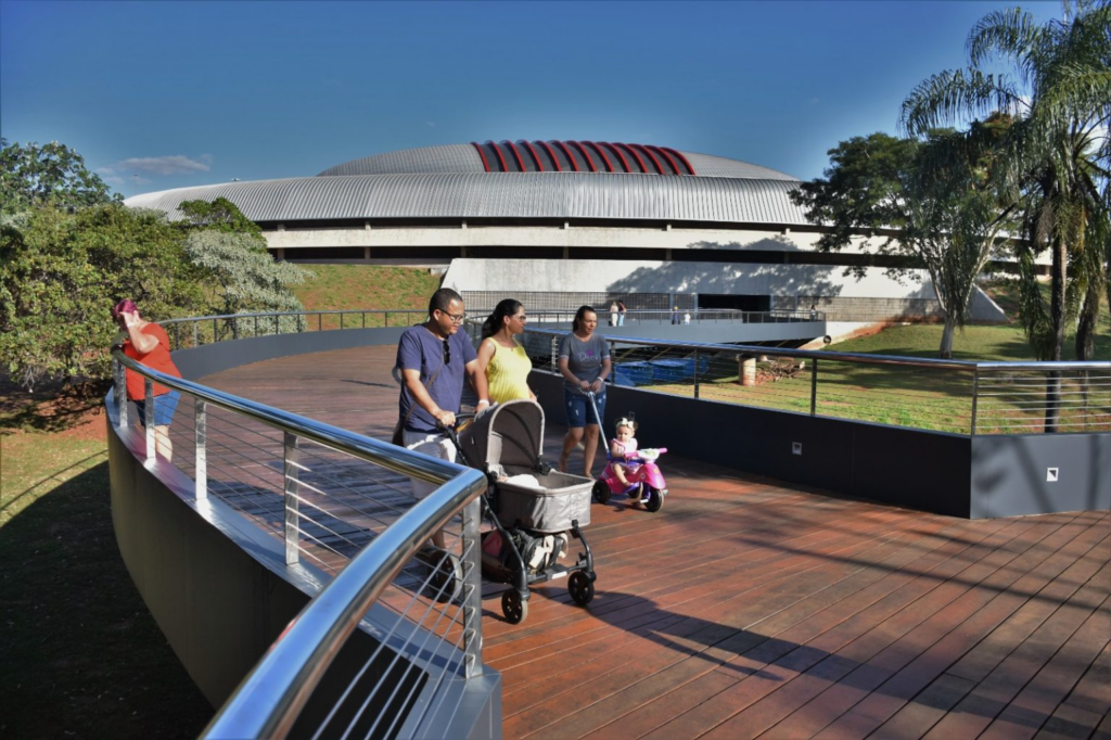 Passarela de contemplação é liberada para visitas no Bioparque Pantanal Passarela de contemplação é liberada para visitas no Bioparque Pantanal