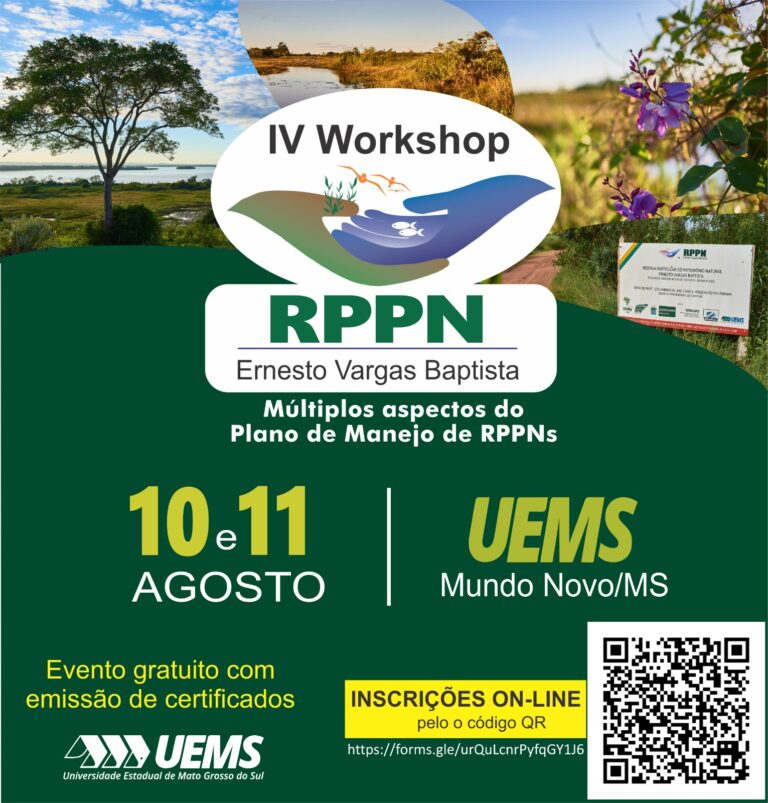 Plano de Manejo de RPPN será tema de evento na UEMS de Mundo Novo