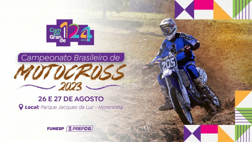 Brasileiro de Motocross acontece no fim semana no Pq Jacques da Luz que deve receber 30 mil pessoas Brasileiro de Motocross acontece no fim semana no Pq Jacques da Luz que deve receber 30 mil pessoas