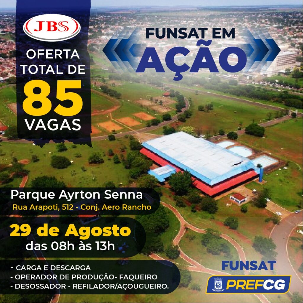 Funsat em Ação estará no Parque Ayrton Senna na próxima terça-feira Funsat em Ação estará no Parque Ayrton Senna na próxima terça-feira
