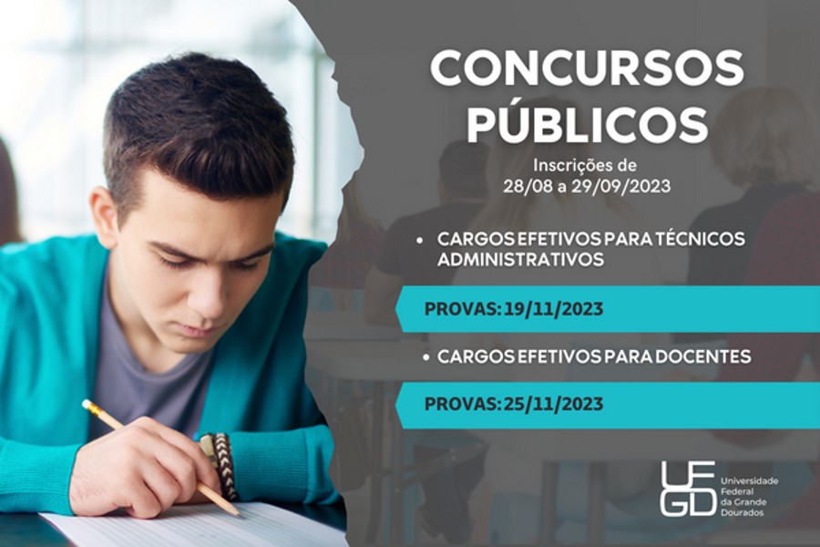 UFGD faz concursos públicos com 41 vagas para professores e técnicos administrativos