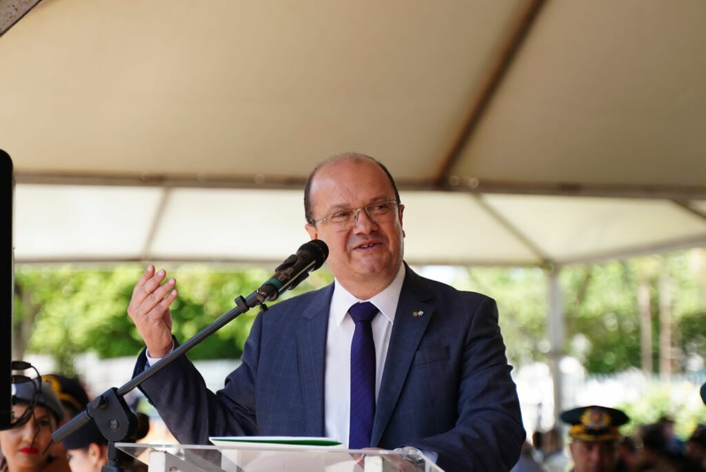 Solenidade celebra os 188 anos da PM-MS com vice-governador exaltando legado da instituição Solenidade celebra os 188 anos da PM-MS com vice-governador exaltando legado da instituição