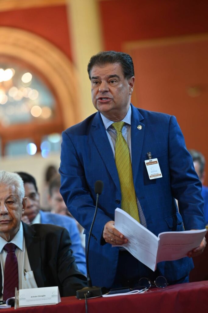 Senador Nelsinho Trad celebra o marco histórico para conclusão da Rota Bioceânica Senador Nelsinho Trad celebra o marco histórico para conclusão da Rota Bioceânica