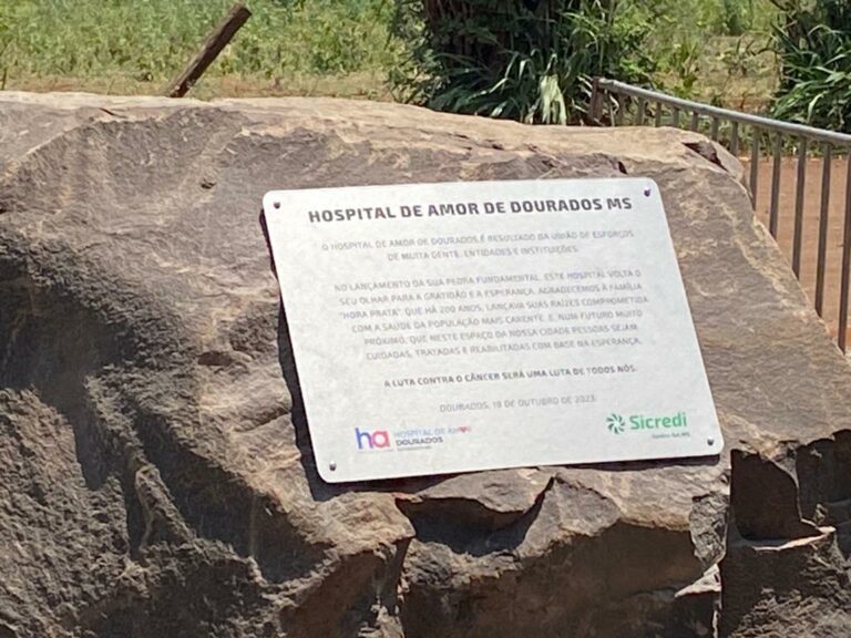 Obra do Hospital do Amor é lançada em Dourados para futuro atendimento SUS Obra do Hospital do Amor é lançada em Dourados para futuro atendimento SUS