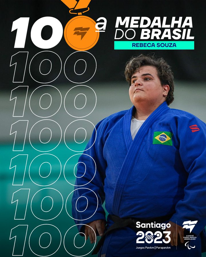 Brasil passa de 120 medalhas, sendo 55 de ouro, no 3º dia do Parapan