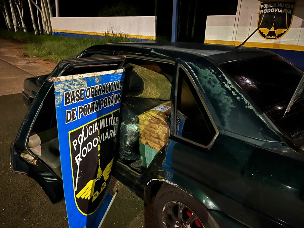 PMR prende em Ponta Porã jovem com carga de drogas que trazia para Capital