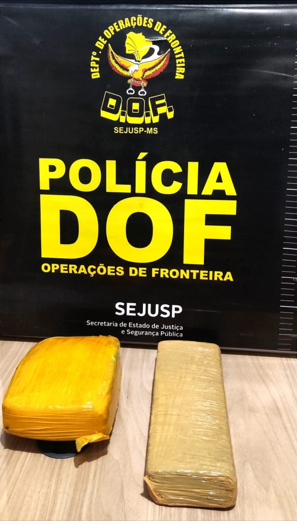 DOF apreende arma de fogo, munições e droga em ocorrências diferentes