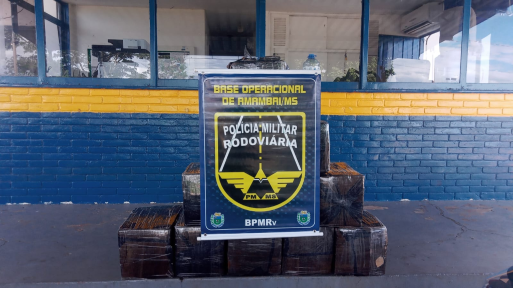 Em MS, motorista de aplicativo é preso levando droga para Santa Catarina