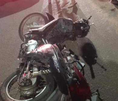 Mulher em uma Biz morre ao ser atingida por motorista alcoolizado