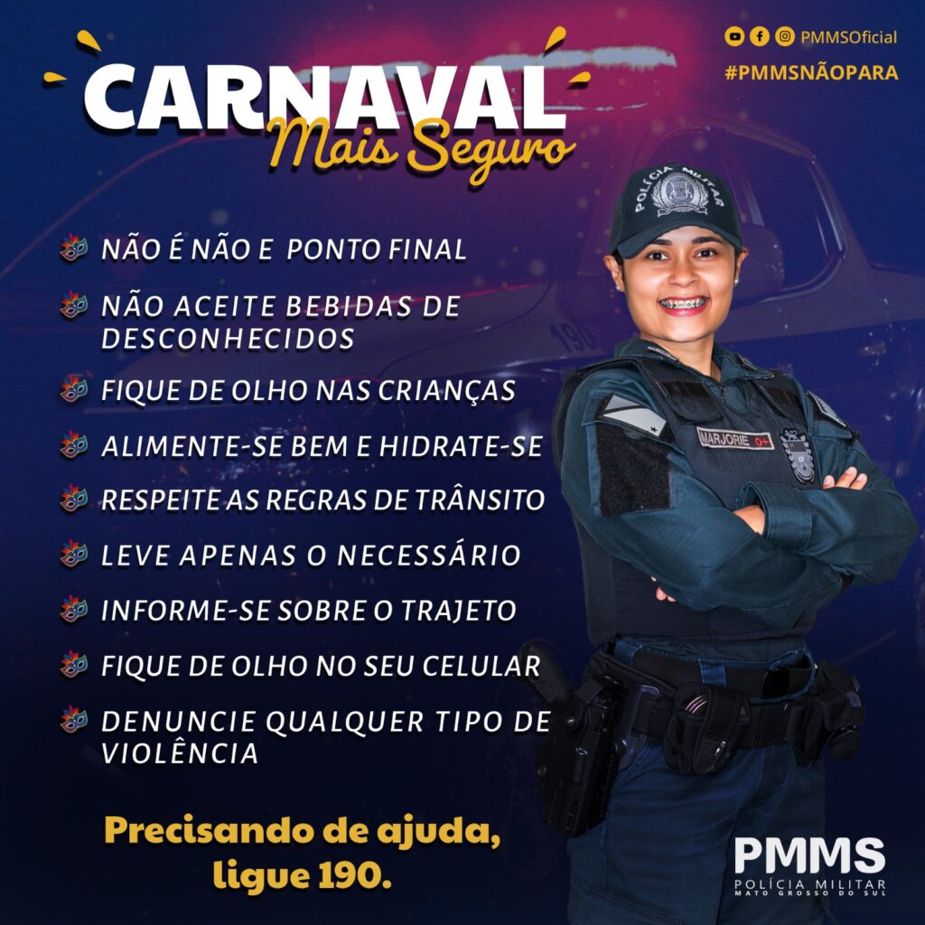 PM divulga policiamento e campanhas para Carnaval da Capital já a partir deste fim de semana PM divulga policiamento e campanhas para Carnaval da Capital já a partir deste fim de semana