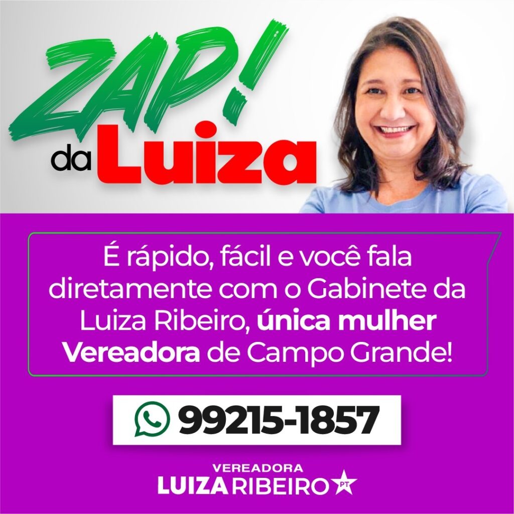 Vereadora inicia ano com novo 'Zap Zap' para população 'falar direto' Vereadora inicia ano com novo 'Zap Zap' para população 'falar direto'
