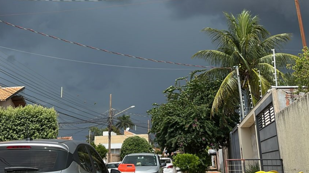 Inmet: todos municípios de MS estão sob alerta para perigo de temporal