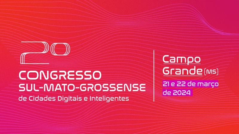 Campo Grande sedia 2º Congresso Sul-Mato-Grossense de Cidades Digitais e Inteligentes