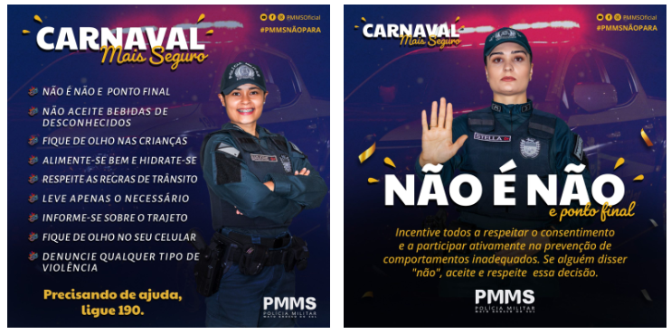PM reforça policiamento durante o Carnaval em Campo Grande e no interior