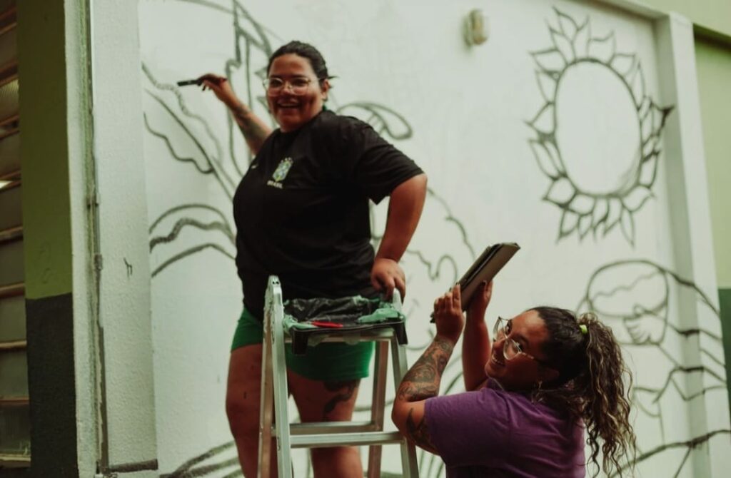 Projeto 'ODS nos Muros' encerra atividades com roda de conversa e galeria digital