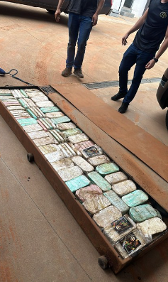 Polícia Federal apreende 150 quilos de cocaína em Três Lagoas