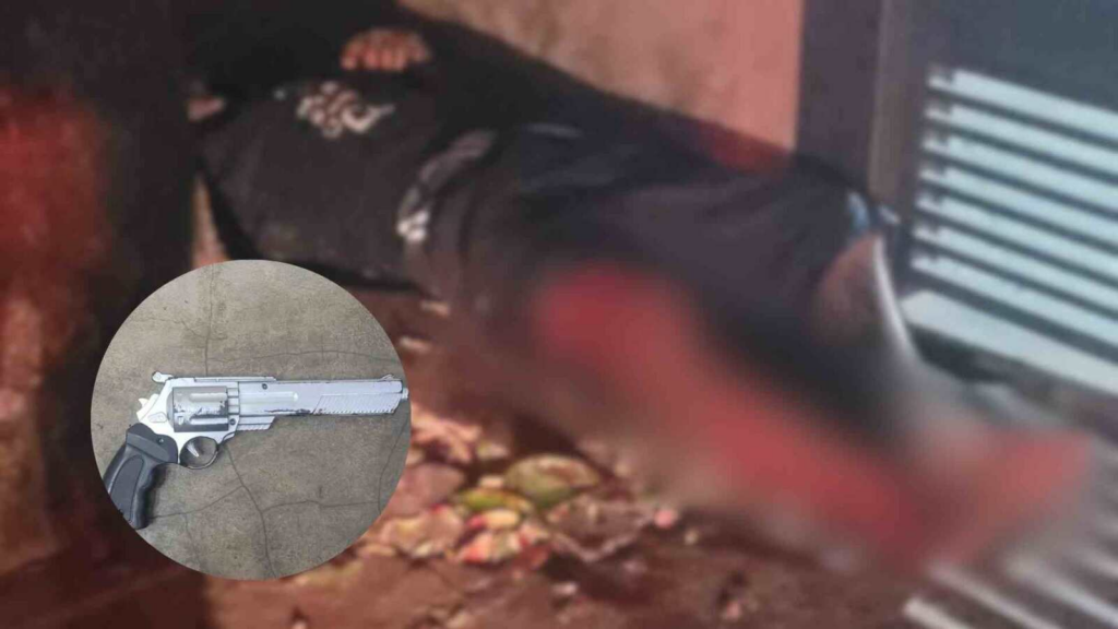 Ex ameaça mulher de morte com arma e acaba baleado pela PM