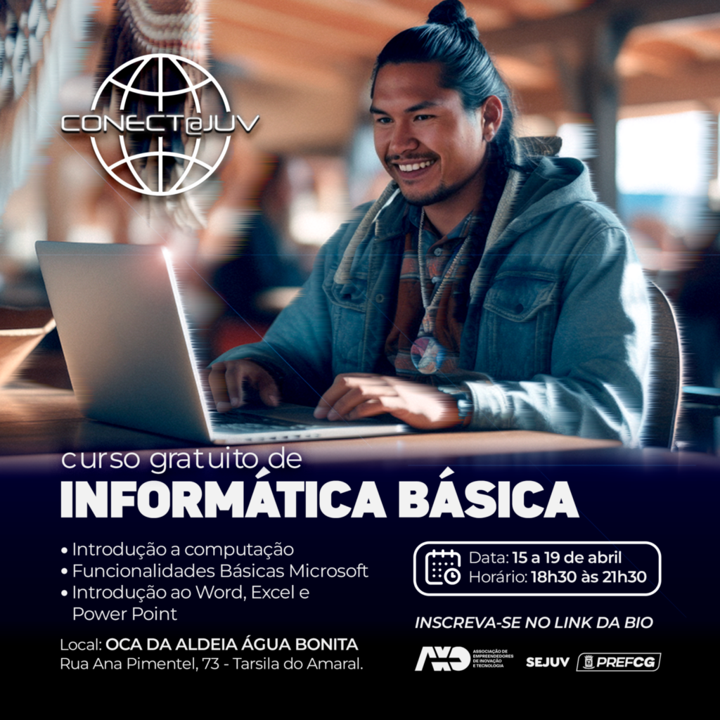 Prefeitura promove curso gratuito de Informática na Aldeia Água Bonita