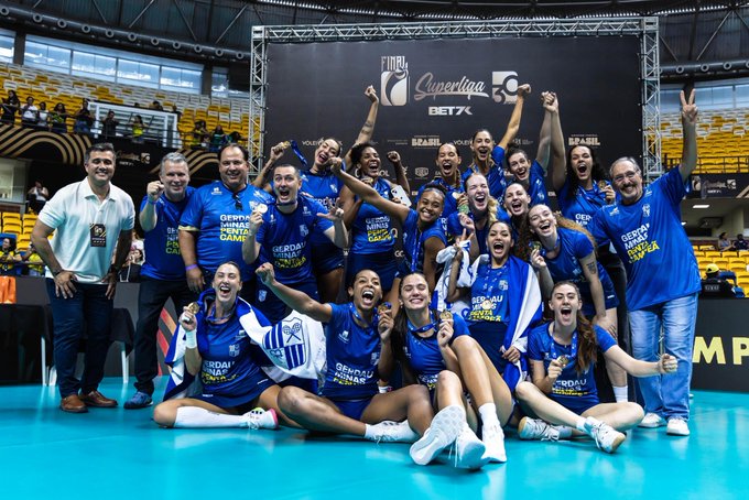 Minas Tênis Clube conquista título da Superliga feminina de vôlei Minas Tênis Clube conquista título da Superliga feminina de vôlei