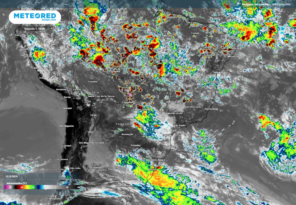 Todo o MS está em alerta para tempestade ao longo das próximas horas