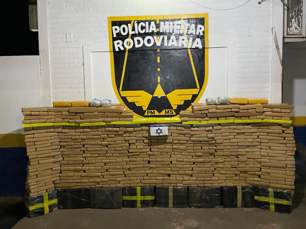 Homem é preso com quase 800 quilos de drogas na MS-164
