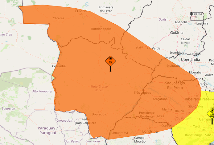 Onda de calor deve durar pelo menos até o dia 10 de maio em MS e outros estados