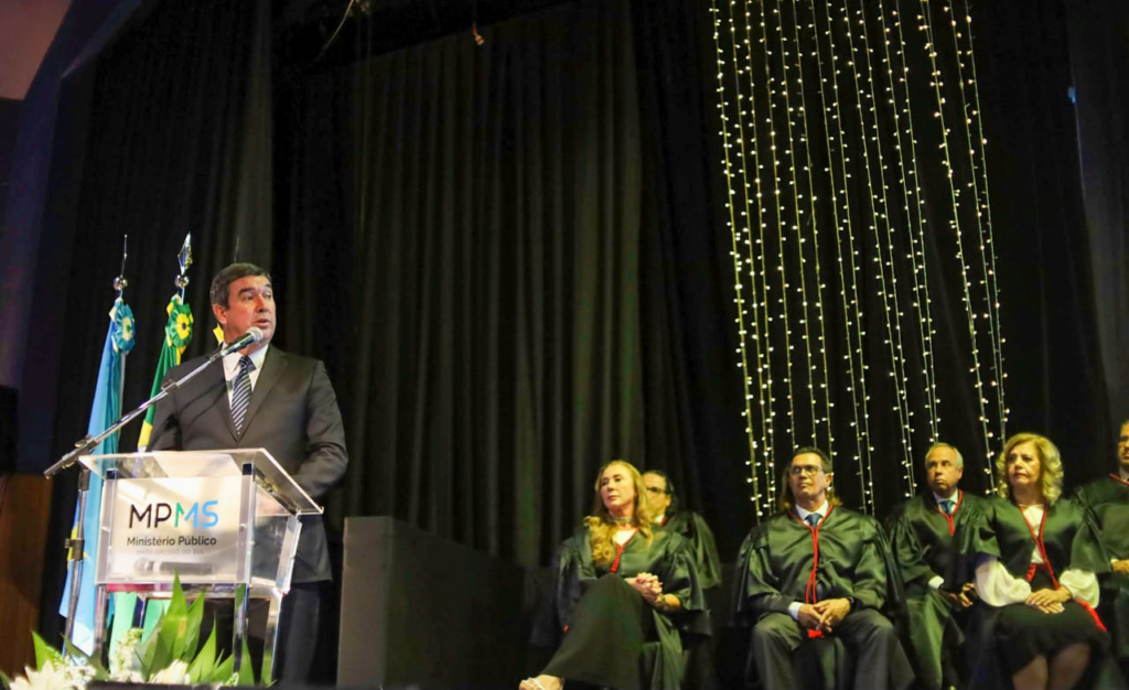 Novo procurador-geral de Justiça de MS toma posse para biênio 24/26