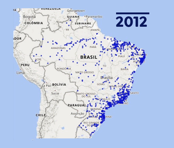 Brasil tem 1.942 cidades com risco de desastre ambiental Brasil tem 1.942 cidades com risco de desastre ambiental