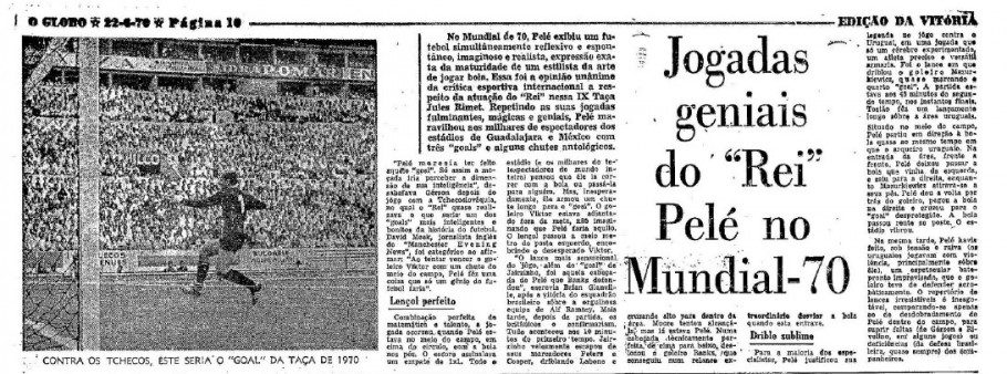 Seleção brasileira de futebol: 54 anos da conquista do Tri Mundial
