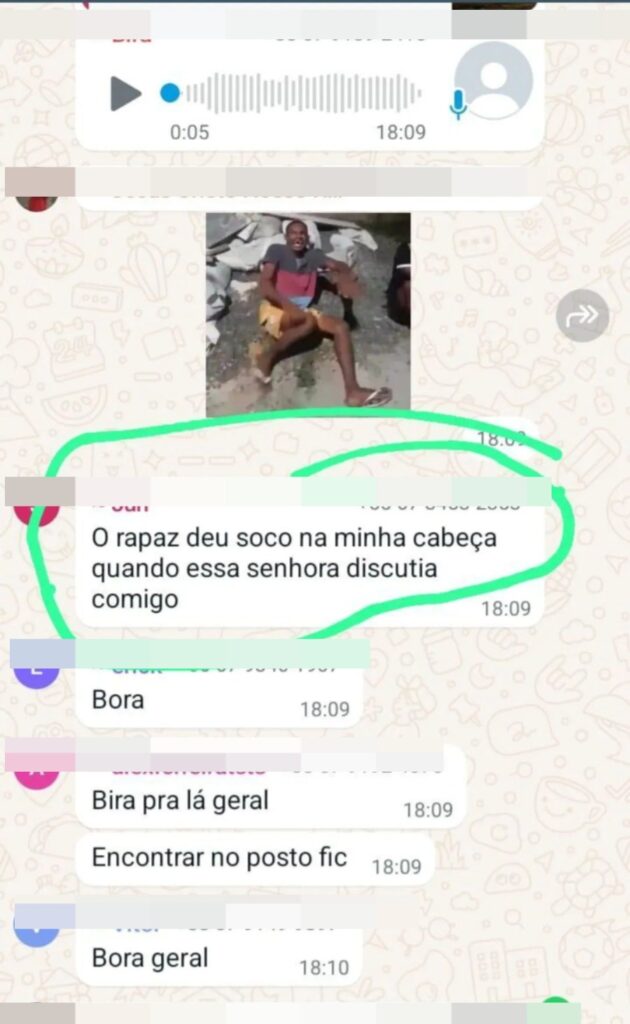 "Bora Geral": motoentregadores fazem 'randandam' em frente a casa de cliente que socou o coleguinha