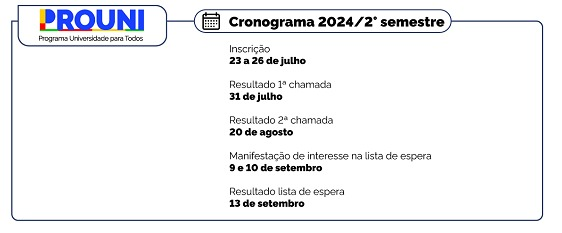 Com 6,6 mil bolsas do Prouni para MS, inscrições começam na segunda-feira Com 6,6 mil bolsas do Prouni para MS, inscrições começam na segunda-feira