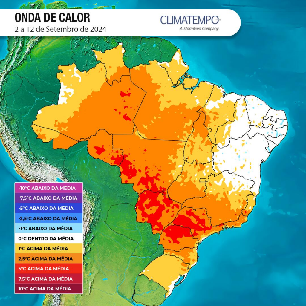 Beba água: calor intenso deve aumentar na primeira semana de setembro, prevê a meteorologia Beba água: calor intenso deve aumentar na primeira semana de setembro, prevê a meteorologia