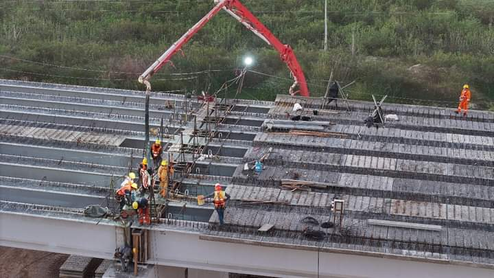 Rota Bioceânica: obras na ponte sobre o Rio Paraguai batem a marca de 56% do total Rota Bioceânica: obras na ponte sobre o Rio Paraguai batem a marca de 56% do total