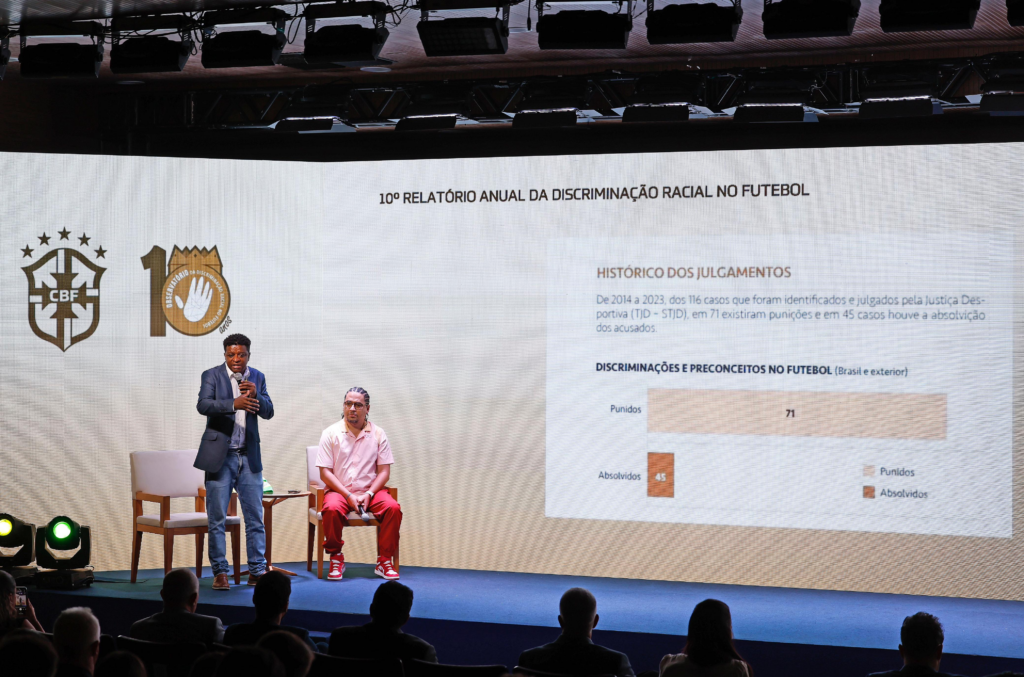 Relatório aponta aumento do racismo no futebol em 2023, aponta levantamento Relatório aponta aumento do racismo no futebol em 2023, aponta levantamento