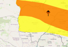 Inmet coloca 59 cidades de MS em alerta para chuvas intensas até domingo