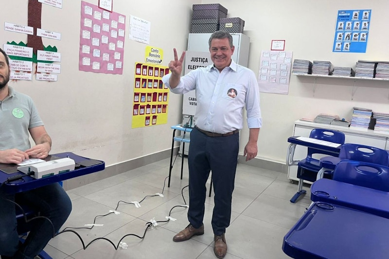 Rose Modesto, do União Brasil, vota no Vivendas dos Bosque Rose Modesto, do União Brasil, vota no Vivendas dos Bosque