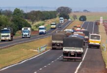 Mais de 412 mil veículos devem circular pela BR-163 durante o Réveillon