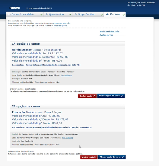 Confira passo a passo para inscrição no Prouni 2025 Confira passo a passo para inscrição no Prouni 2025