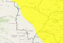 Inmet coloca 43 cidades de MS em alerta para chuvas intensas e ventos de até 60 km/h