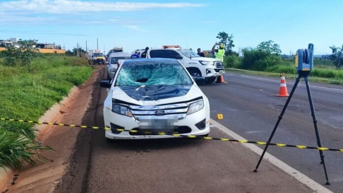 Outro andarilho é morto atropelado no macroanel rodoviário de Campo Grande