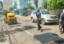 Prefeitura aproveita tempo firme para intensificar limpeza e reparos em Campo Grande