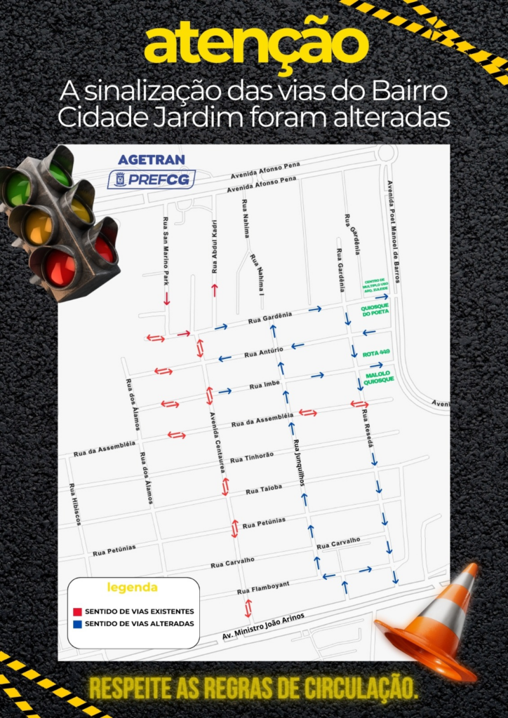 Mudanças no trânsito no entorno do Parque dos Poderes exigem atenção de motoristas e pedestres Mudanças no trânsito no entorno do Parque dos Poderes exigem atenção de motoristas e pedestres