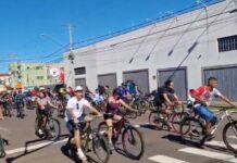 Passeio Ciclístico reúne 5 mil pessoas em Campo Grande no feriado do Dia do Trabalhador